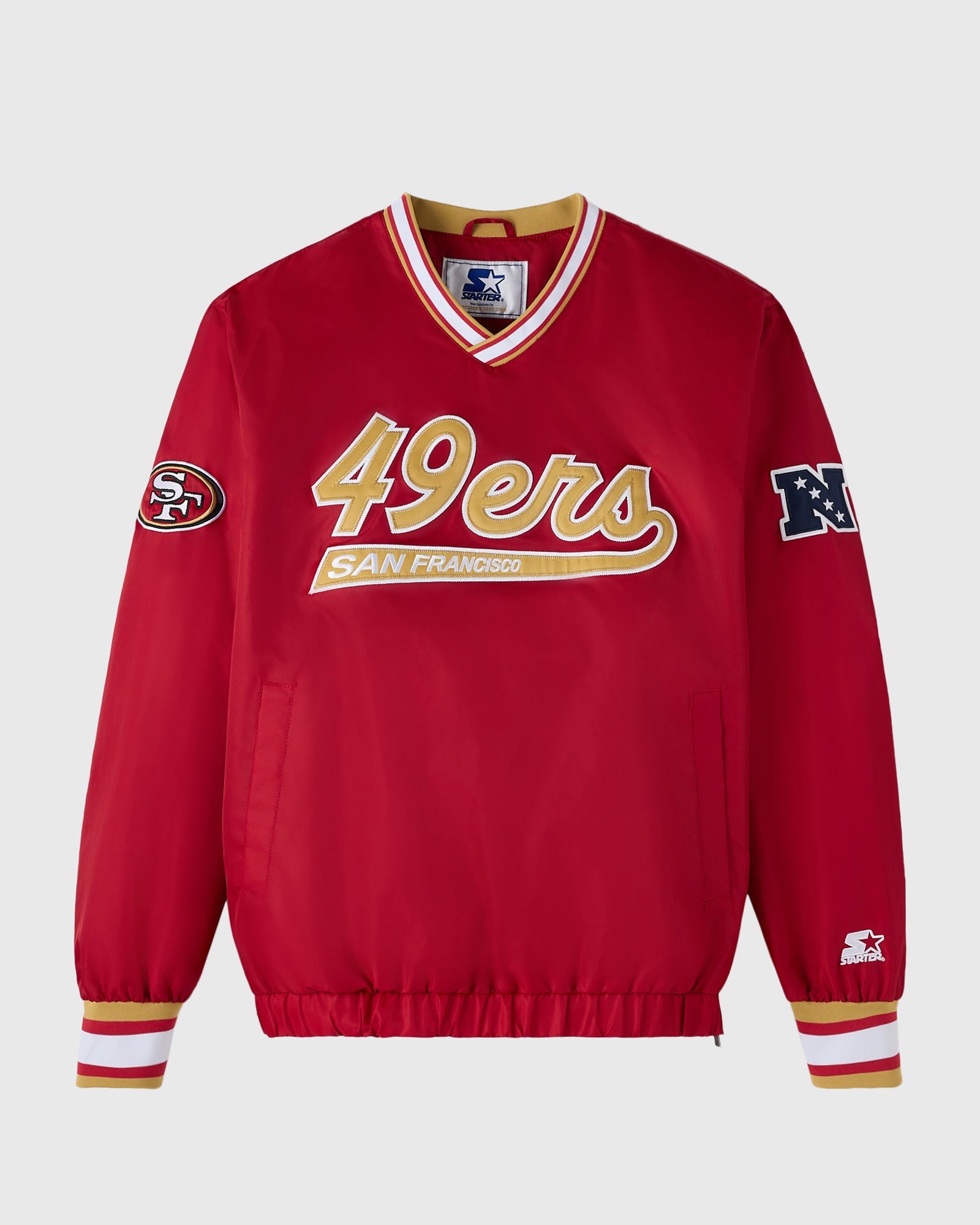 NFL-San-Francisco-49ERS-Starter®-Trainer-Pullover-Jacket-1.jpg
