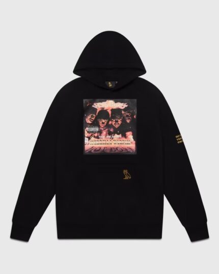 Ovo® x Hot Boys Hoodie Black