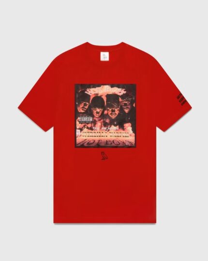 Ovo® x Hot Boys T Shirt Red